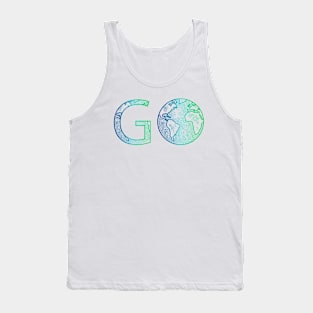 Travel World Map Go Traveller Tank Top